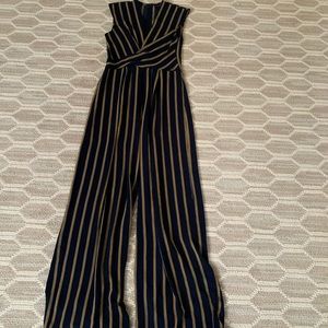 Windsor Striped Wide Leg Jumpsuit